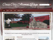 Tablet Screenshot of casscityalumni.org
